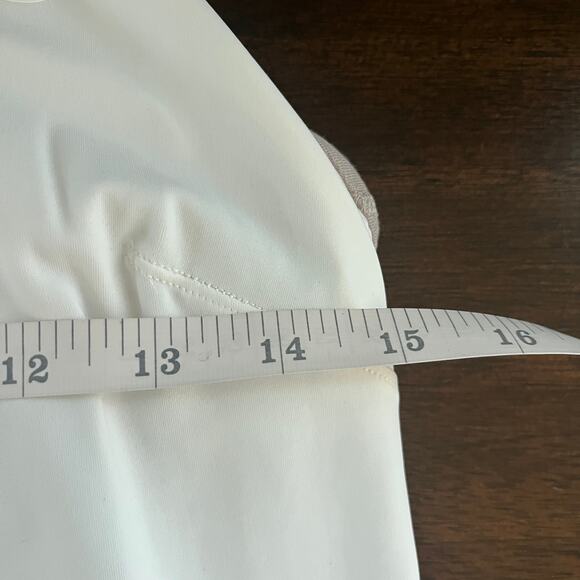 Lululemon Racerback Lightweight Tennis Tank Dress White Size 8 - Picture 7 of 8